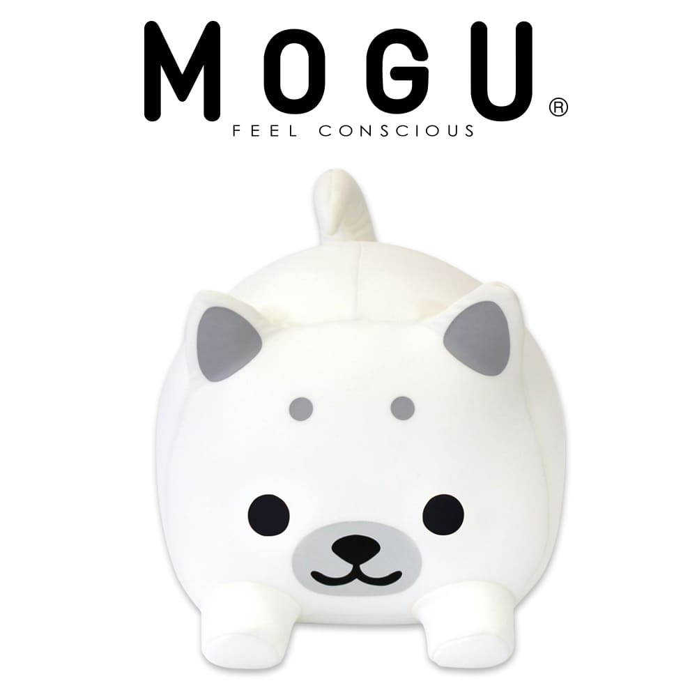 MOGU もぐっち わんわん ホワイト クッション ぬいぐるみ 可愛い かわいい おしゃれ おすすめ 人気 イヌ 動物 モグ ギフト プレゼント 誕生日 子ども 子供 男の子 女の子 男性 女性 日本製 ビ…