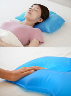 ひんやりグッズ | S-sleep(エス スリープ) スタンダードタイプ 新感覚 水まくら 約51×35.5センチ 水の力で安眠をサポート 【ギフトラッピング無料】【水枕/氷枕/氷まくら/ひんやり/冷却/安眠/熟睡/エコ/クール/ソフト/熱帯夜】【futonyasan】【母の日】