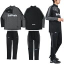 DalPonte ダウポンチ 裏起毛 ストレッチ ハーフジップ トレーニング 上下セット DPZ0416SET