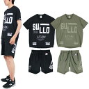 SULLO(スージョ) 半袖 ダックテイル トレーニング 上下セット 1540101019