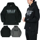 【SALE 20%OFF】SULLO スージョ トレーニング プルオーバー パーカー 1433101038