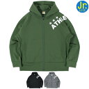 【SALE 20%OFF】ATHLETA アスレタ ジュニア 裏起毛 スウェット ジップパーカー 03377J