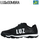 【SALE 20%OFF】LUZeSOMBRA ルースイソンブラ ジュニア ターフ ベルクロ フットサルシューズ F2023024-BL