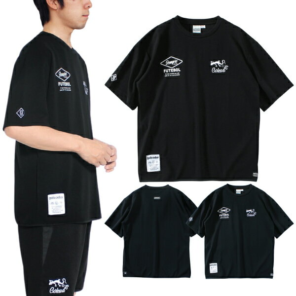 goleador ゴレアドール 半袖 オーバーサイズ ストレッチ トレーニング シャツ G-2637