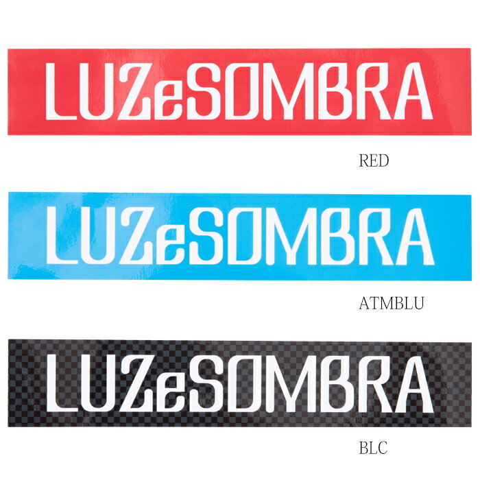 LUZeSOMBRA/ルースイソンブラ ステッカー シール LUZeSOMBRA LOGO STICKER F2014923