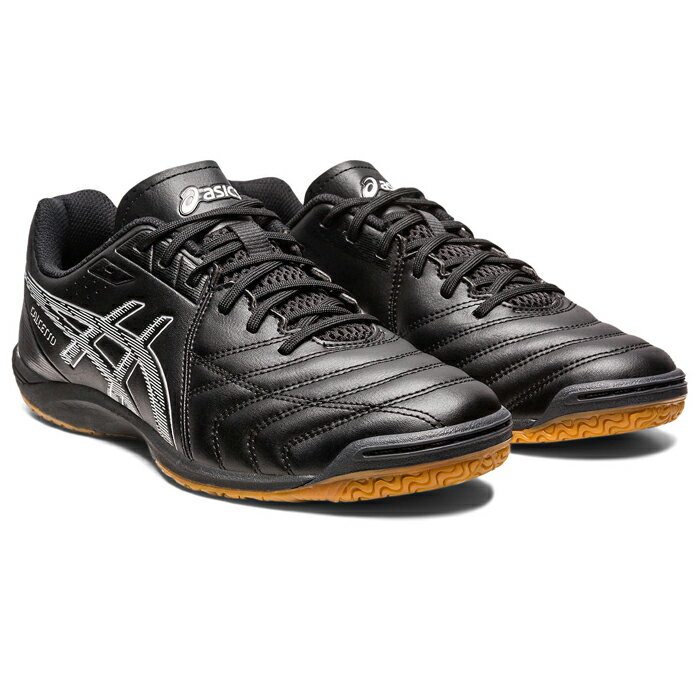 【お買い物マラソンポイント10倍 5/27 1:59:59まで】asics/アシックス フットサルシューズ CALCETTO WD 9 BLK/WHT 1113A037