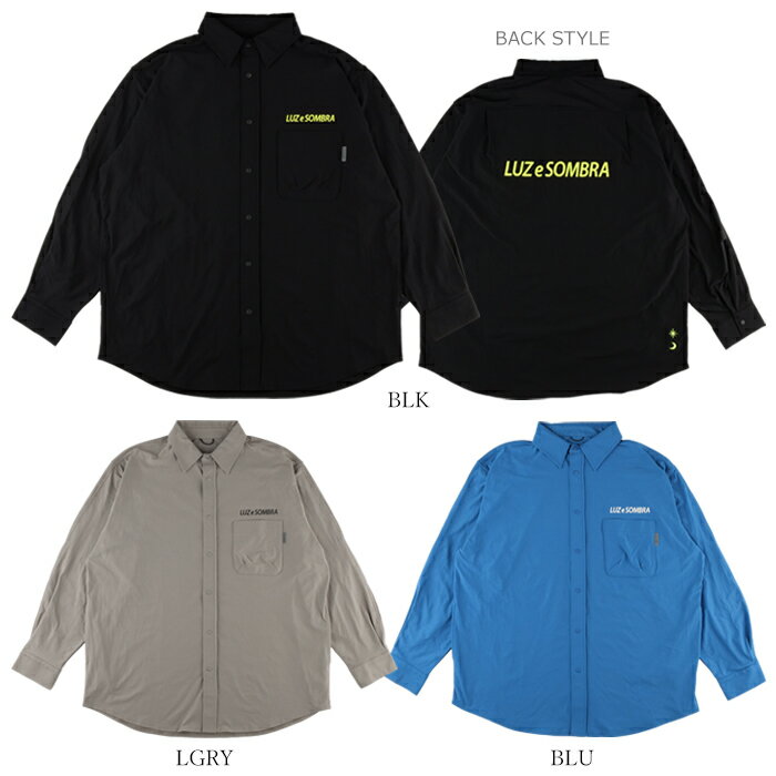 LUZeSOMBRA/ルースイソンブラ ワークシャツ プラシャツ EXPLORER DRY WORK SHIRT L1241004