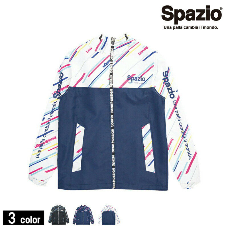 Spazio/XpbcBI sXep[J[/DIAGONAL STRIPE CROSS PARKAiGE-0549j