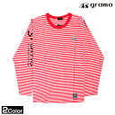 gramo/グラモ ボーダーロングTシャツ (LT-002)