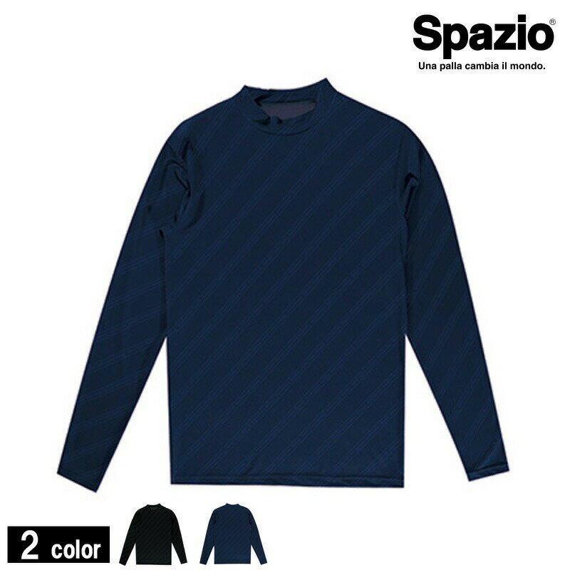 スパッツィオ/Spazio ストライプロゴインナーシャツ（GE-0506）