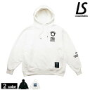 ルースイソンブラ/LUZ e SOMBRA スウェットパーカー/DR76“Dios”big silhouette sweat Parker(O1212150)