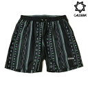 キャルデラ/CALDEIRA プラクティスパンツ/NATIVE STRIPE TRAIL SHORTS “FOOTY GRAFFITI”（12CR414）