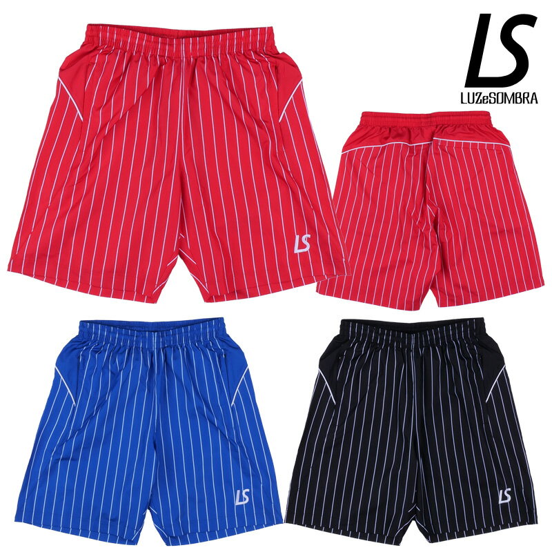 ルースイソンブラ/LUZ e SOMBRA ピステハーフパンツ/STRIPE PISTE SHORT PANTS（L1231104）