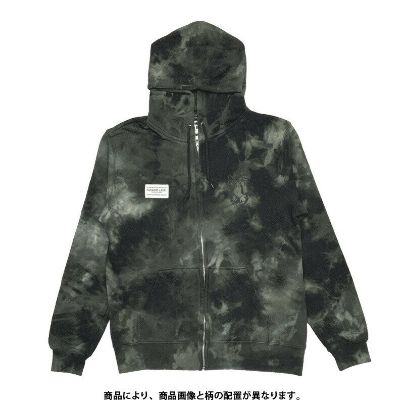 ノッソセニョールドパライーゾ/NOSSO SENHOR DO PARAISO フルジップスウェットパーカー/Logo Tie-Dye Zip Parka（NP-00-606） 2