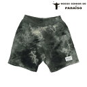 ノッソセニョールドパライーゾ/NOSSO SENHOR DO PARAISO スウェットハーフパンツ/Logo Tie-Dye Half Pants（NP-00-607）