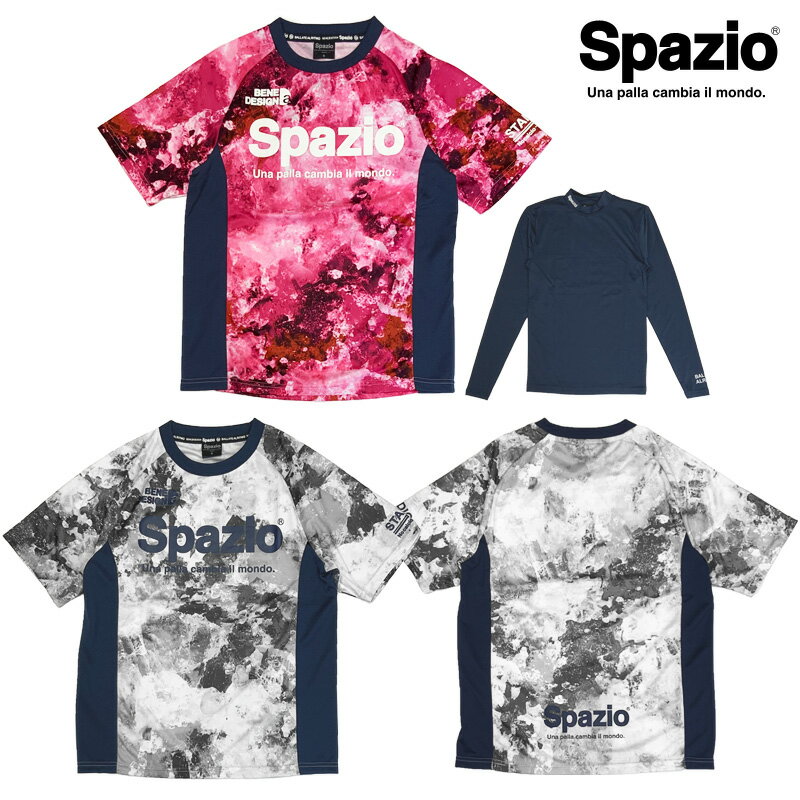 Spazio/XpbcBI marble practice shirt/vVcCi[Zbg iGE-0403j