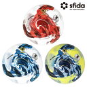 sfida の ヴァイスジョカーレ!! スフィーダのサッカーボール5号球です。 JFA検定球です。 sfida独自の進歩型、高品質のサーマル製法「ヒートボンディング」 特許取得の特殊なパネル成型技術で、 さらに均質且つ高品質なボール製造を実現した sfidaの進歩型サーマル製法「ヒートボンディング」により、 ボールのパネルの溝が深く、空力特性に優れ、飛行安定性を実現しています。 ・空気抵抗を軽減 　パネル接合部の深い溝が空気抵抗を軽減し、コントロール性能がUP ・吸水防止 　熱圧着による隙間の無い接合部が雨天時の水の染み込みを阻止。 　雨天でのインパクト時衝撃増加やボール劣化のリスクを抑えます。 ・耐久性 　5000回以上のシューティングテストに耐えうる強度を実現。 　毎日の練習でも安心してご利用いただけます。 ・砂防止バルブ付き：隙間の無い注入口が砂の侵入を阻止。空気漏れの発生を予防します。 ※空気入れの差込口の穴が閉じているように見えます。 ・サイズ：サッカー5号 ・仕様：サーマル製法 ・品質：合成皮革 ・JFA検定球 material 合成皮革・サーマル製法 size サッカーボール5号球 note ・店頭や他のネットショップでも販売しております。 ・ご注文のタイミングによって欠品の場合がございます。 ・サイズは商品により若干の誤差がございます。 ・ご利用の機器によっては実際の商品と色みが異なる場合がございます。 ・ご理解の上、お買物いただきますよう宜しくお願いします。