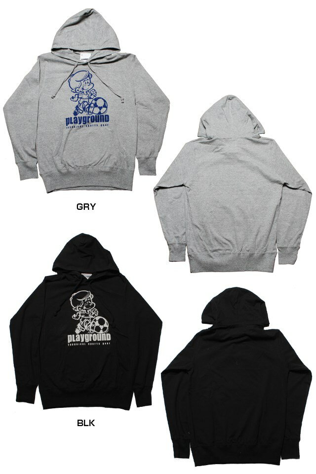 PLAYGROUND/プレイグラウンド キッズパーカー(大人サイズ) (PG0266)バーゲン サッカー 用品 セール