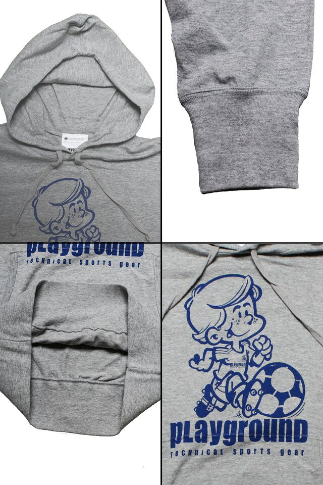 PLAYGROUND/プレイグラウンド キッズパーカー(大人サイズ) (PG0266)バーゲン サッカー 用品 セール
