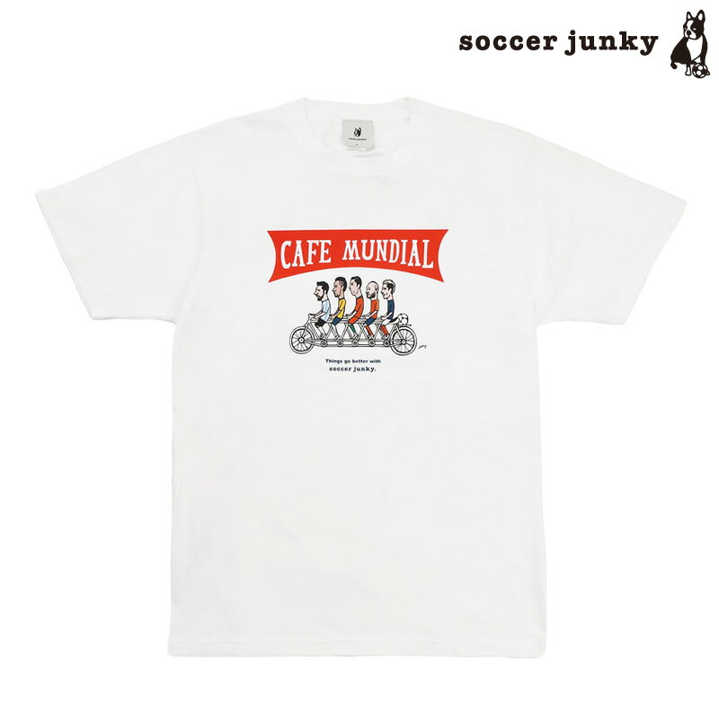 TbJ[WL[/soccer junky TEEVc/CAFE MUNDIALiSJ24C62j