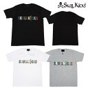 SKULLKICKS/スカルキックス マテリアルロゴTシャツ (SK12HS002)