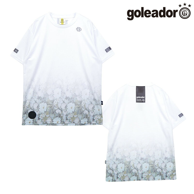 Rakuten - ゴレアドール/goleador プラクティスシャツ/プラクティス ゴブラン花柄生地昇華プリント グラデーション Tシャツ（GD-221）