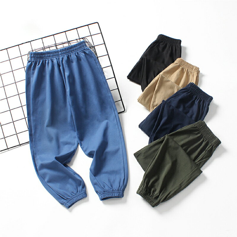 子供 こども キャンプ 夏 涼しい 長ズボン 綿100 ストレッチパンツ ロングパンツ ...