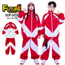 ジャケット ダンススーツ ロングパンツ 運動風 キッズダンス衣装 セットアップ ヒップホップ コート ロングパンツ ゆったり 運動風 赤 男の子 女の子 韓国 ...