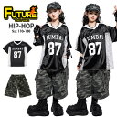 野球服 キッズダンス衣装 セットアップ ヒップホップ トップス 女の子 tシャツ ゆったり カーゴパンツ ワイドパンツ ゆったり 迷彩 ハーフパンツ 迷彩緑 k-pop 衣装 韓国 アイドル 衣装 可愛い ストリート 原宿系 発表会 応援団 k-pop HIPHOP ダンスウェア ステージ衣装