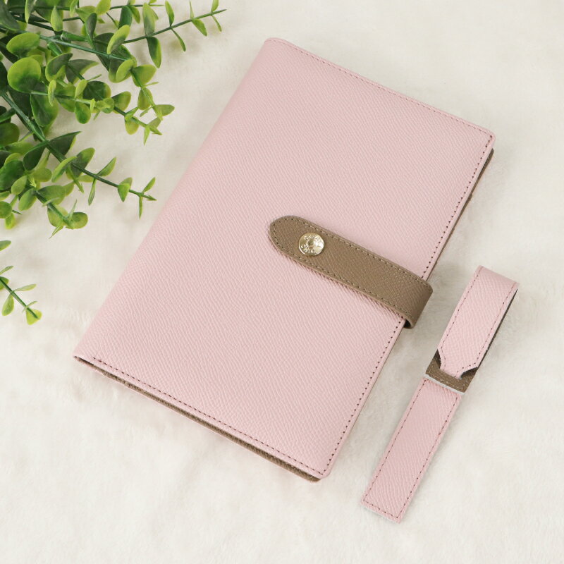 トールペイント　お売約済み❤薬手帳カバー黒×ピンク トールペイント お売約済み❤薬手帳カバー黒×ピンク