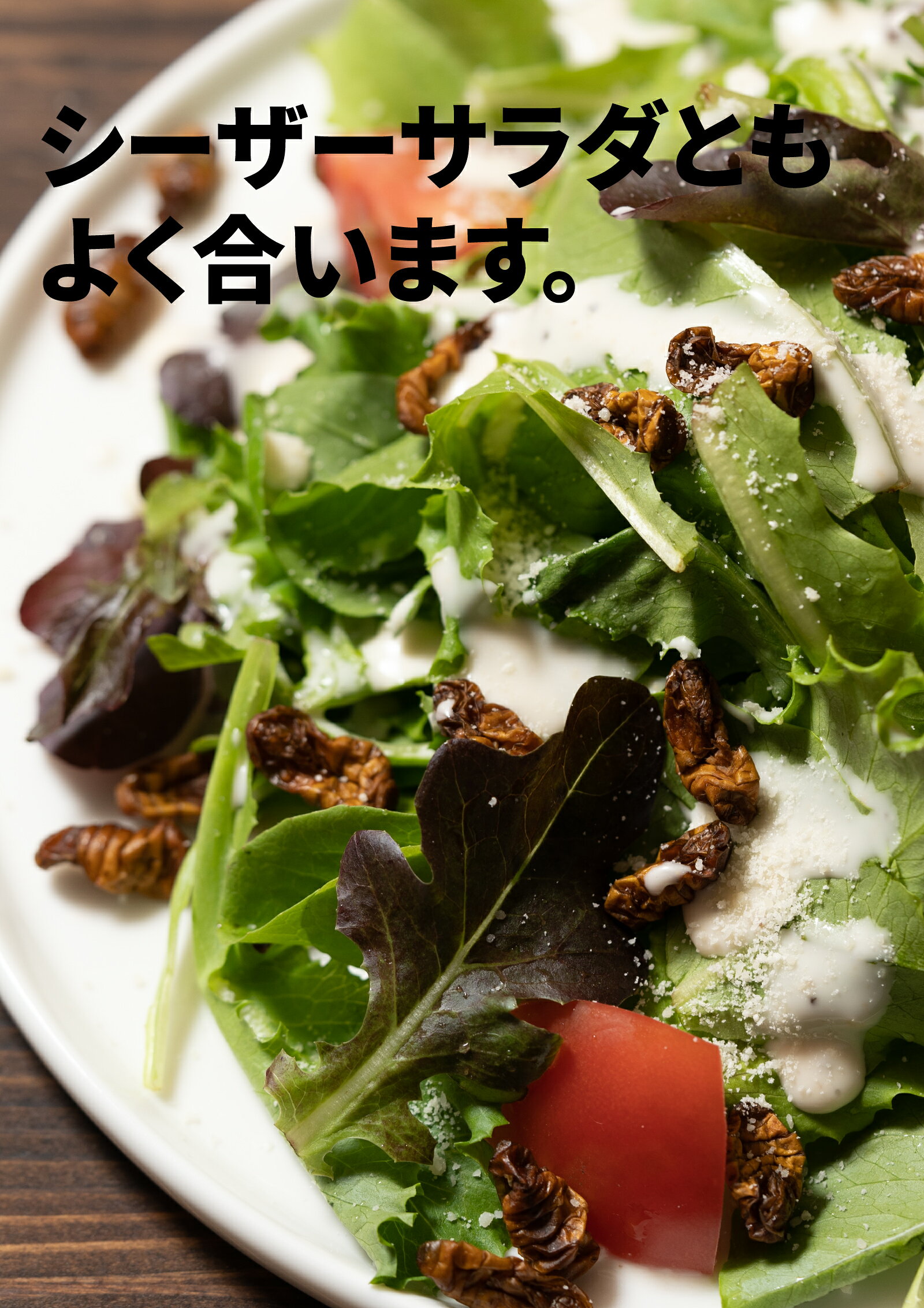 FUTURENAUT x TAKEO 楽天市場店の昆虫食TAKEO 山梨かいこ蛹 甲州みそ味 5g 食べきりサイズ ミニパック プレミアム 国産昆虫 そのまま食べれる昆虫食 昆虫スナック 初心者 ギフト プレゼント 罰ゲーム非推奨 国内正規品【創業10年】｜アングル3