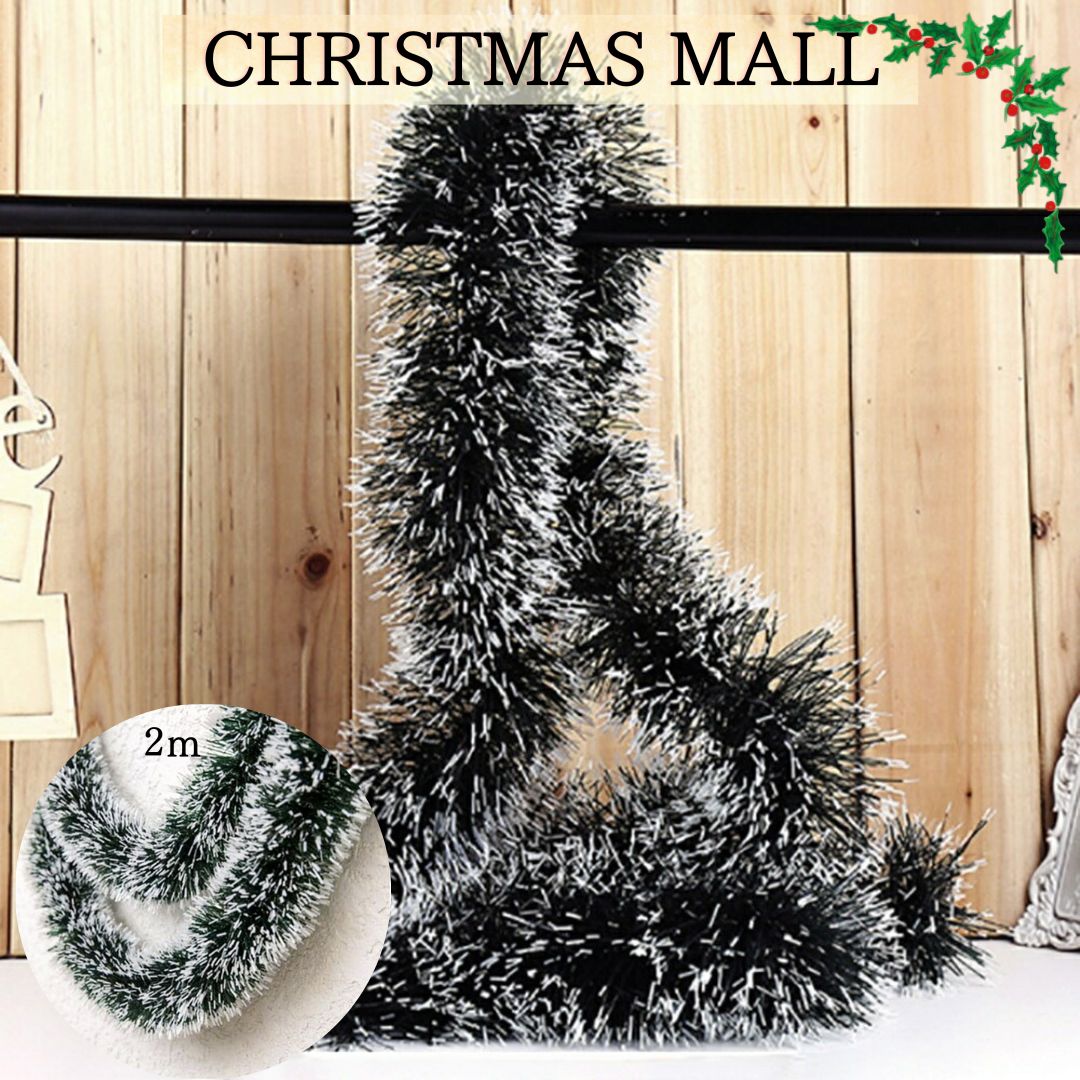 今だけ10%OFF 12/11終了 クリスマス デコレーション モール 2m グリーン ふわふわ キラキラ クリスマスツリー ツリー オーナメント 家庭用 会社...