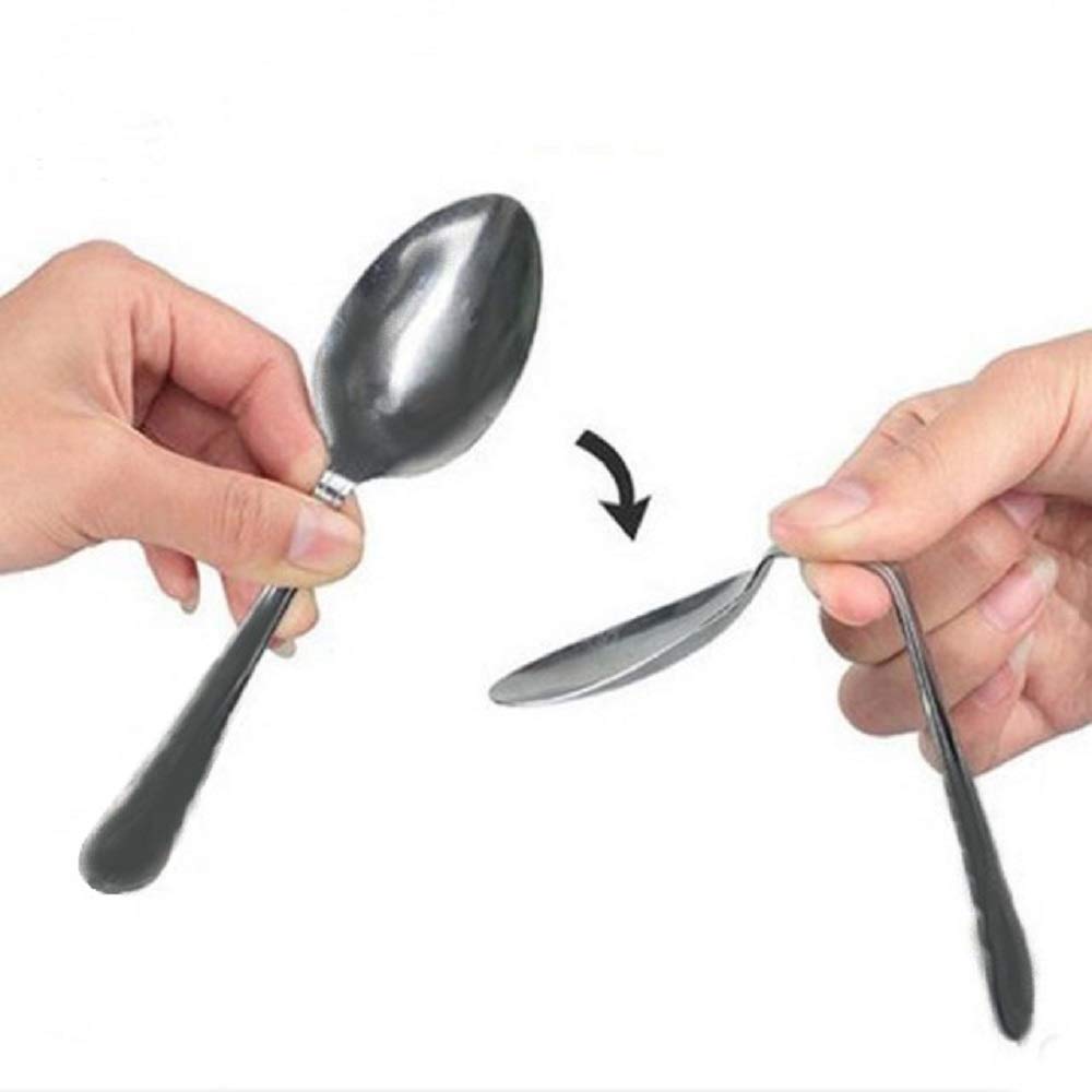 【期間限定DEALポイントバック15%】 マジック 曲がるスプーン ステンレス 手品 ドッキリ スプーン曲げ 宴会芸 かくし芸 びっくり おもしろ 簡単 余興 ...