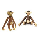 【期間限定DEALポイントバック15％】 カイ ボイスン モンキー 小 チーク材orウォールナット材 Kay Bojesen Monkey 木製玩具 オブジェ フィギュア 木のオブジェ インテリア カイボイスン 人形猿 置物 北欧雑貨 リプロダクト 北欧インテリア 置物 ギフト