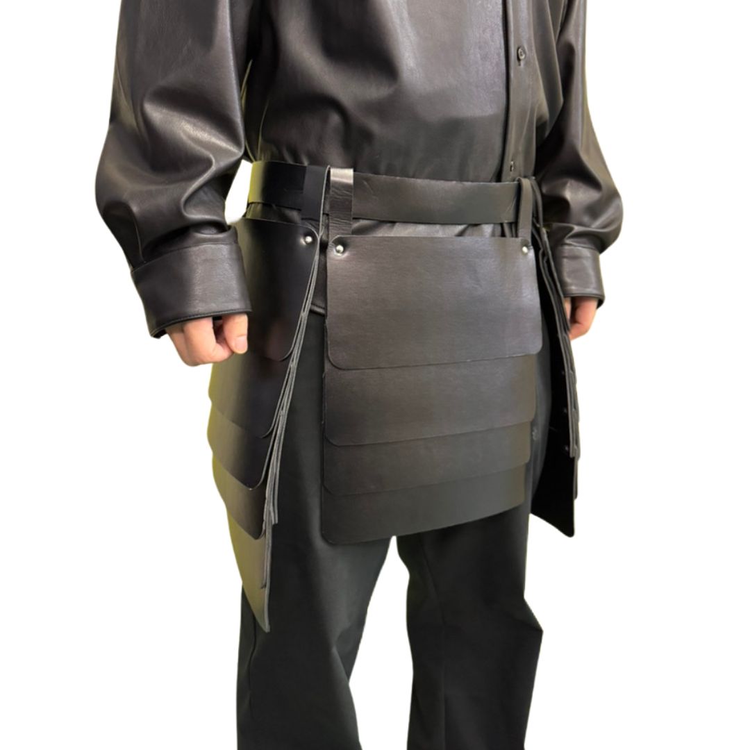 ヴァイキング 腰当て 腰防具 Viking Armora X ブラック 装備 コスプレ 戦士 騎士 甲冑 鎧 衣装 メンズ レディース ファッション 中世 ヴィ...