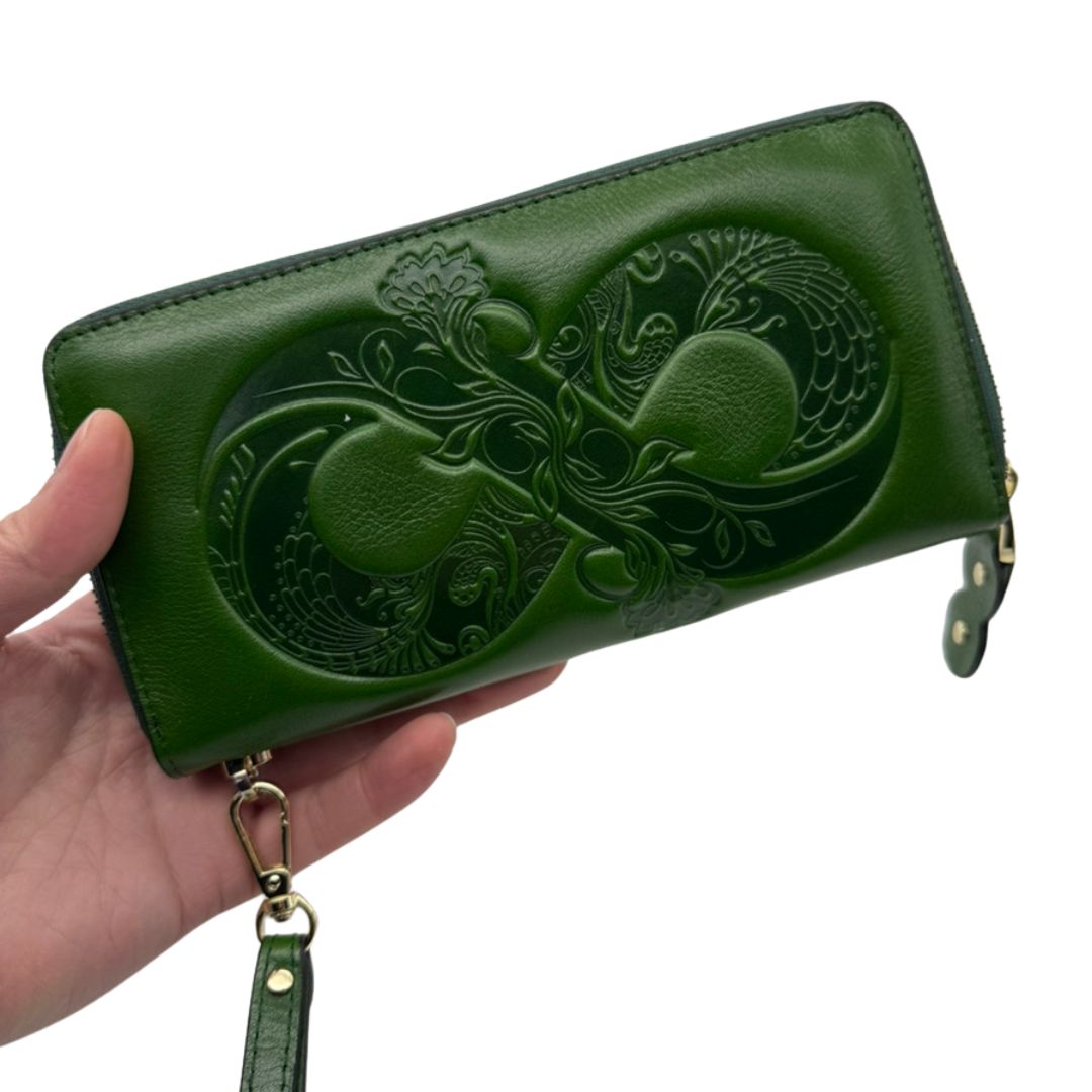 特典護符付き 風水 財布 無限華財布 吉祥華紋 きっしょうかもん 全2カラー 幸運 縁起 8 無限 幸運 開運財布 お金が貯まる財布 長財布 開運 金運 財産運...