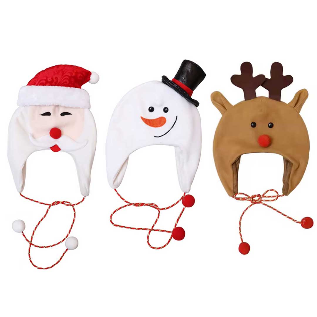 帽子 クリスマス クリスマス帽子 被り物 子ども用 キッズ 3タイプ 韓国ファッション メンズ レディース 流行 モデル セレブ ホリデーアクセサリ クリスマス...