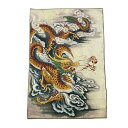 【期間限定DEALポイントバック15%】 風水 龍 ドラゴン 刺繍 赤龍 青龍 タペストリー 竜 絵 玄関 絵 龍の飾り 壁 風水グッズ 金竜 金龍 壁掛け 開...
