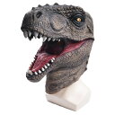 【期間限定DEALポイントバック15%】 マスク 恐竜 ティラノサウルス 被り物 かぶりもの かわいい 帽子 おもしろ グッズ コスプレ アイテム 老若男女 万...