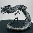 【期間限定DEALポイントバック15%】 風水 龍 ブラックドラゴン -黒鱗滅竜- 金属 置物 竜 玄関 風水グッズ ドラゴン 開運祈願 金運祈願 風水龍 アイ...