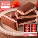 博多ショコラサンドクッキー(あまおう)10個入対応 スイーツ(宅急便発送) proper