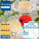 【お中元早期特典:最大10,000円以上ご注文で1,000円OFFクーポン★6/2 10:00~7/10 9:59】お中元 ギフト フルーツゼリーギフト 24個...