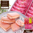 TokyoBakedBase|イチゴパフェサンドクッキー 5個入 | ベイクドベース 内祝 お土産 洋菓子 焼菓子発送 (宅急便発送) proper