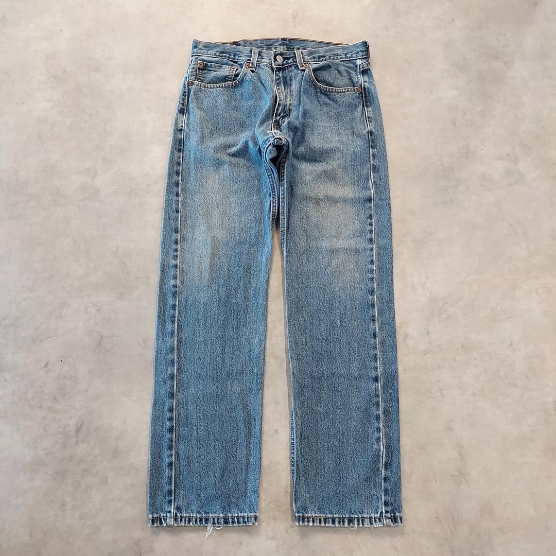 【中古】リーバイス505 Levis W32 ブルーデニム 青 パンツ 古着 14310 ユーズド USED 中古 レトロ メンズ レディース 一点物 アメカジ 古着