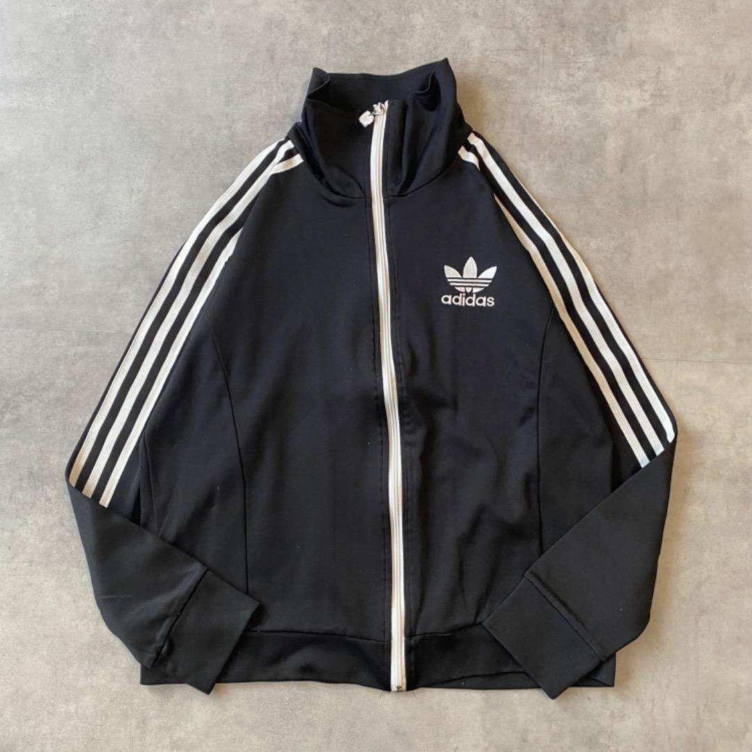【ヴィンテージ】アディダス ロゴ入りトラックジャケット 刺しゅう A1802 楽天市場】アディダス adidas トラックジャケット(柄刺繍)の通販