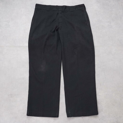 【中古】Dickies ディッキーズ 874 W36 ワークパンツ チノ 黒 14172 ユーズド USED 中古 レトロ メンズ レディース 一点物 アメカジ 古着 【中古】Dickies ディッキーズ 874 W36 ワークパンツ チノ 黒 14172 ユーズド USED 中古 レトロ メンズ レディース 一点物 アメカジ 古着