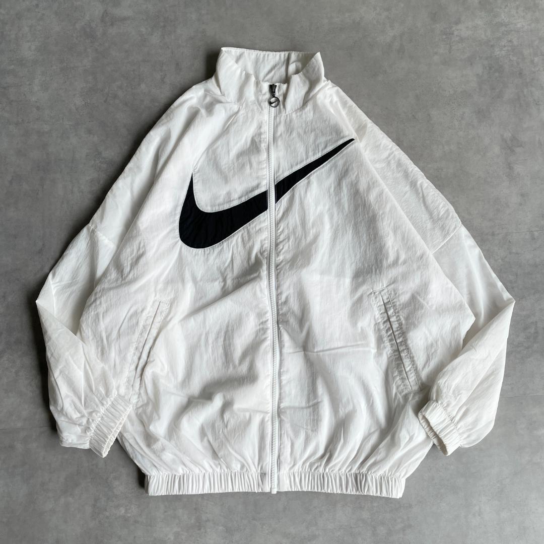 ナイキ 白 ナイロンジャケット NSW ビッグスウッシュ 女性S 大きめ 楽天市場】nike ナイキ ビッグ スウッシュ ナイロン ジャケット