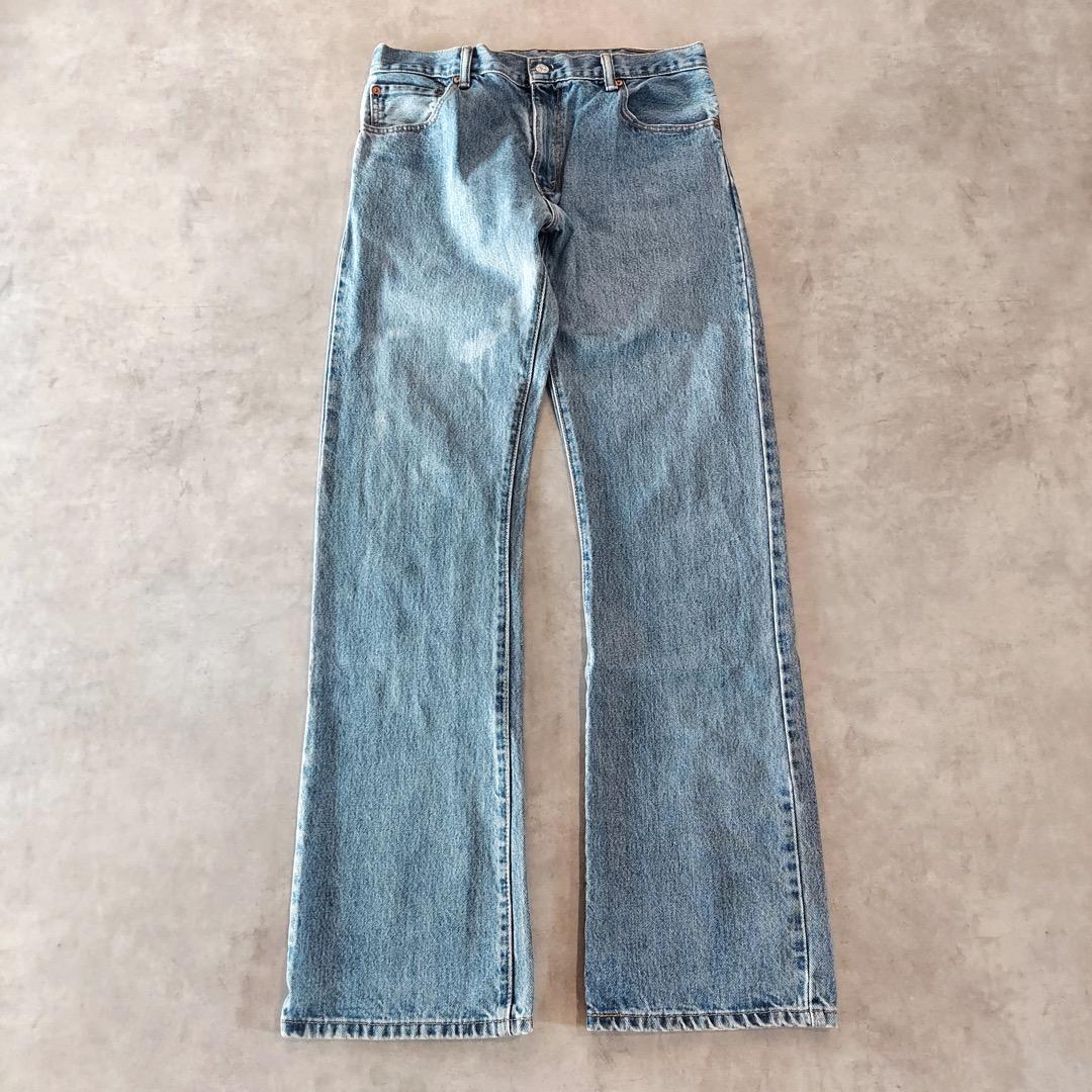 【中古】リーバイス517 Levis W33 ブルーデニム 青 フレア 古着 15478 ユーズド USED 中古 レトロ メンズ レディース 一点物 アメカジ 古着