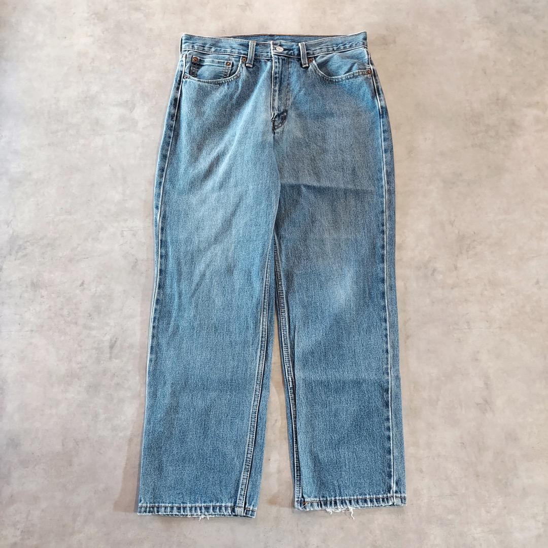 【中古】リーバイス550 Levis W33 ブルーデニム 青 古着 ボトム 15611 ユーズド USED 中古 レトロ メンズ レディース 一点物 アメカジ 古着