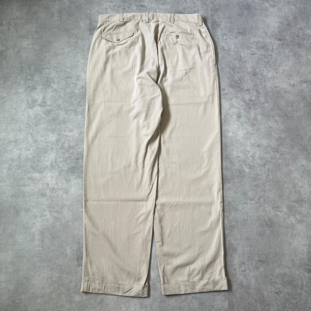【中古】ポロバイ ラルフローレン W34 チノ 90s ハモンド ベージュ 16626 ユーズド USED 中古 レトロ メンズ レディース 一点物 アメカジ 古着